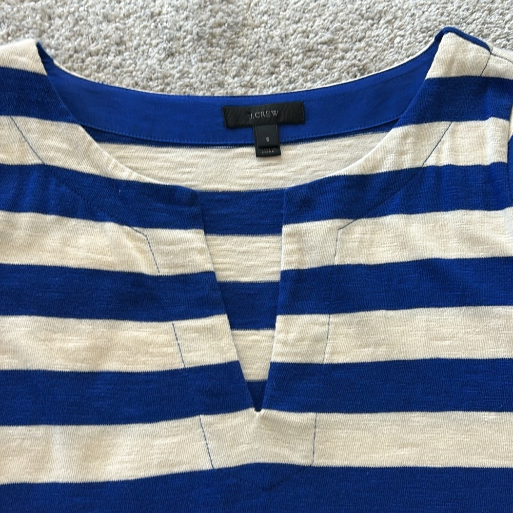 J. Crew Striped Tunic/Dress - Picture 4 of 8